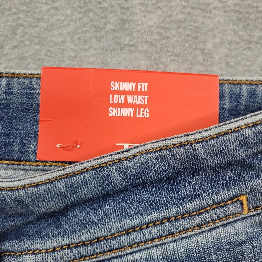 Diesel 1979 Sleenker Jeans Mens 31x32 Blue Skinny Fit Low Waist A03594-09C01
